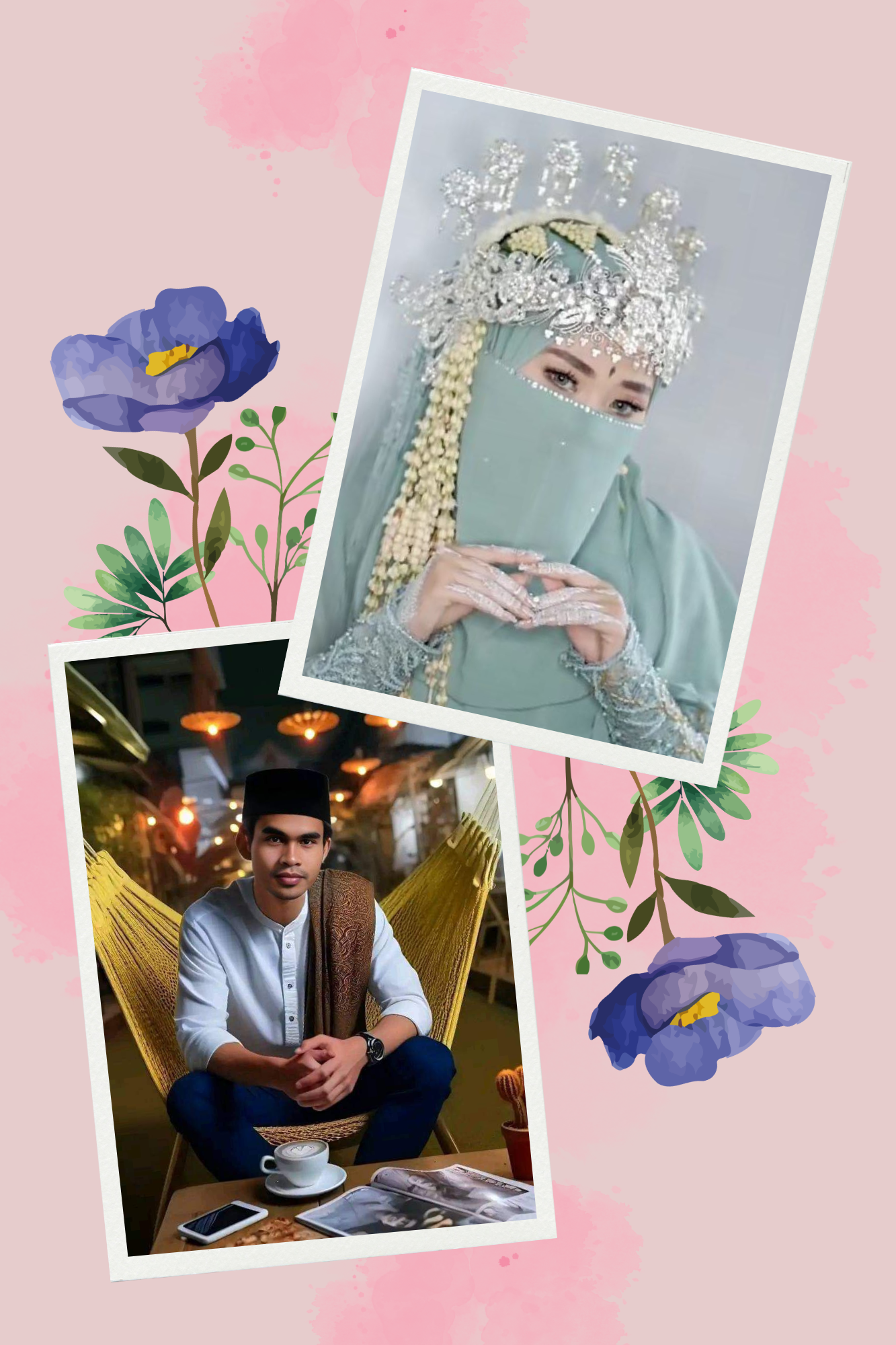 Hijau Minimalis Feminim Berkebun Kolase Foto (3)